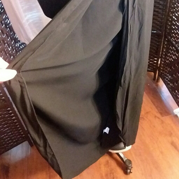 Black Split/Open Leg Pants with Tie Sz 3X. - Picture 5 of 7